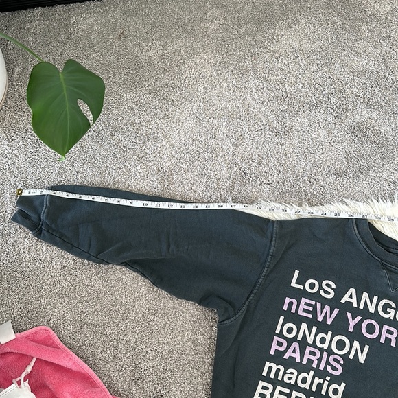 ANINE BING Sweatshirt City Love NWOT XS - Picture 10 of 10